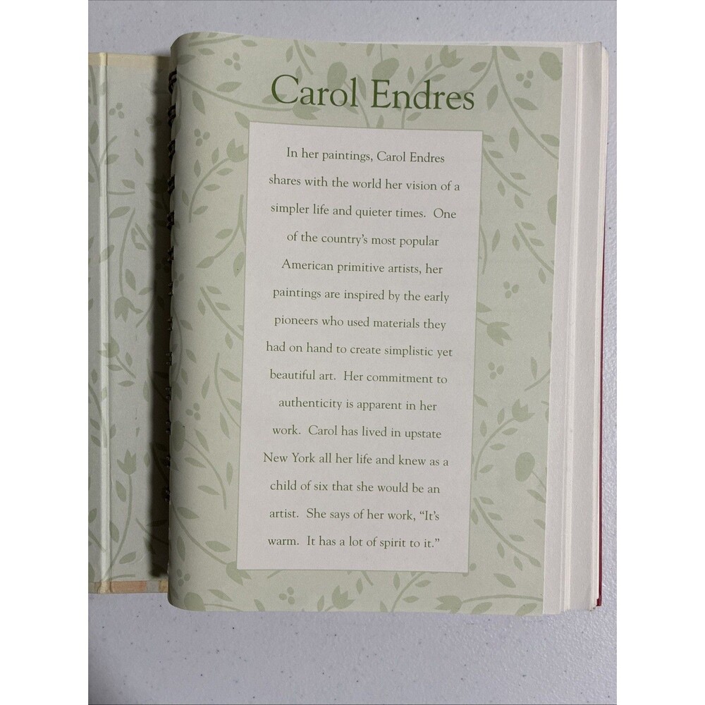 Tomorrows Treasures Carol Endres Journal Diary 200 Lined Page Notebook Spiral HC - Picture 2 of 8